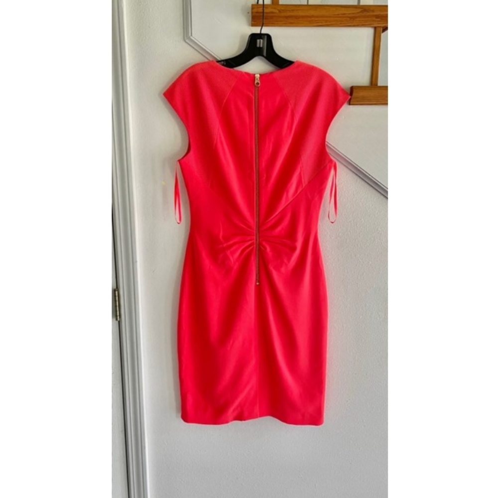 Ted Baker Dress Coral Size 3 - Picture 2 of 4
